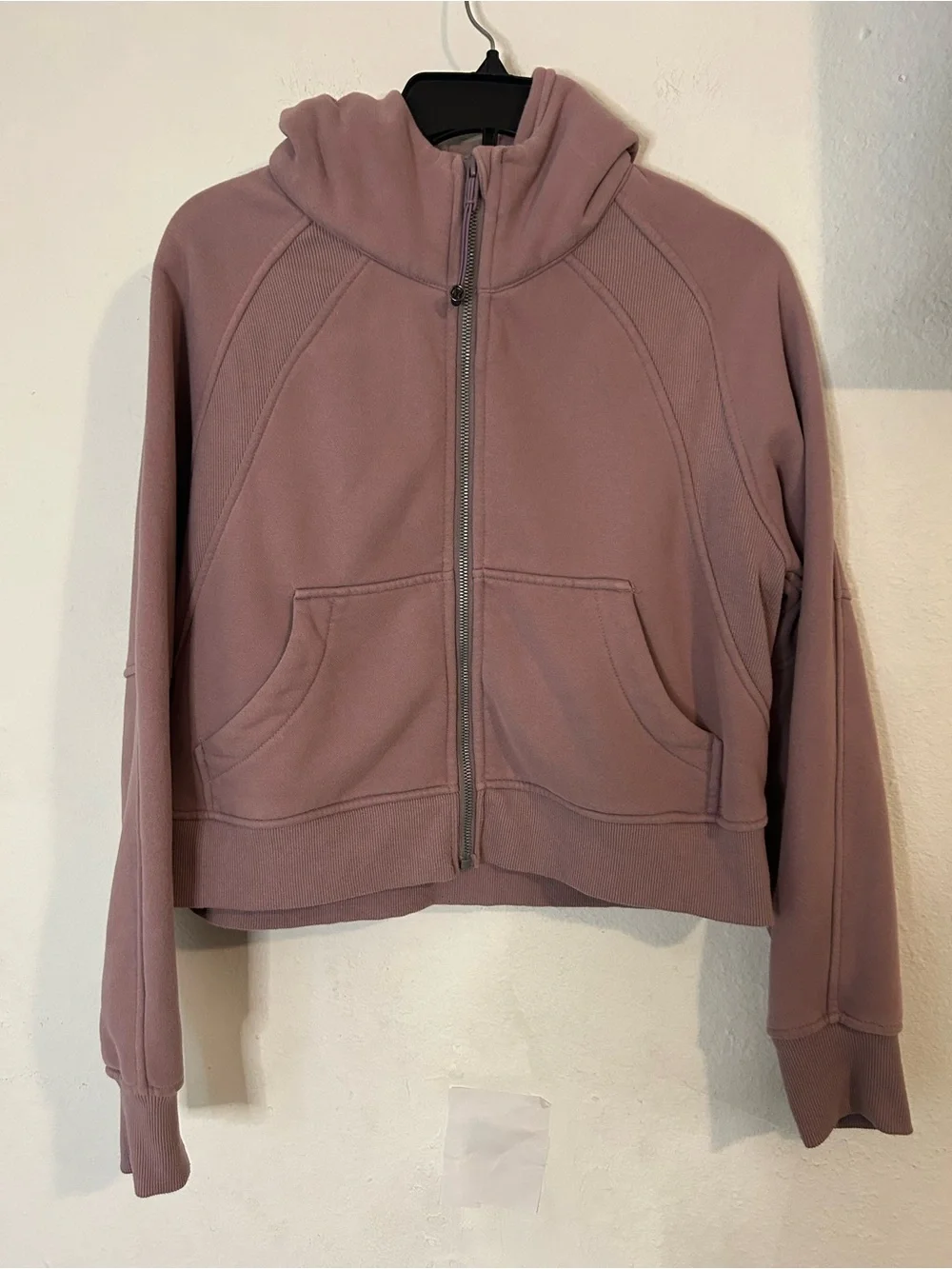 Lululemon  scuba oversized full sip  Lunar rock size s/m